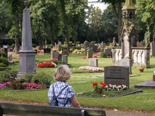 Bestattung im Rasengrab