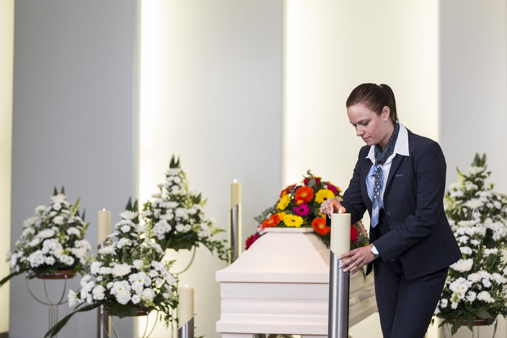 GE∙BE∙IN Mitarbeiter begleiten durch den Trauerprozess