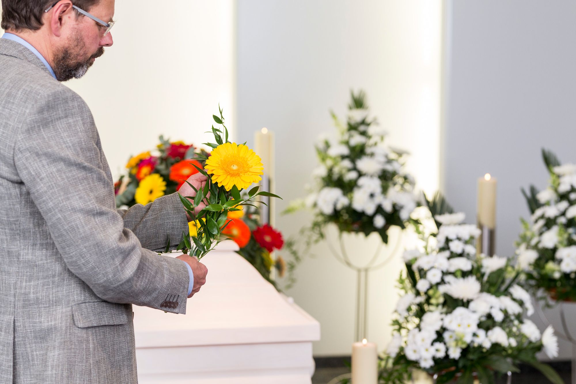 GE∙BE∙IN unterstützt Sie in der Planung der Trauerfeier